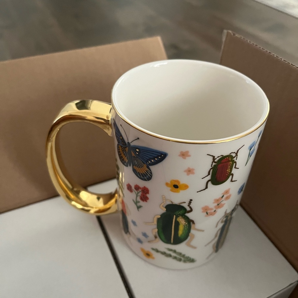 Rifle Paper Co “Curio” Mug - Set of 4